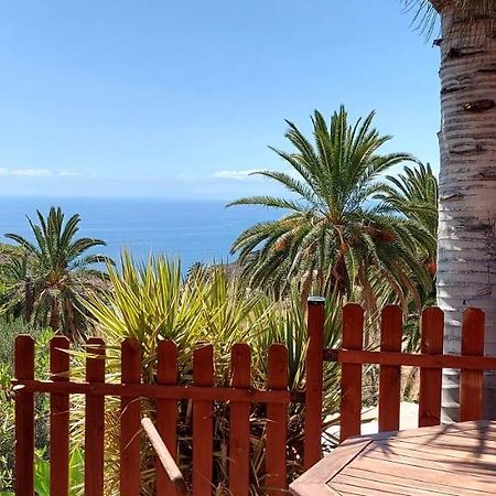 Cabana Los Palmeros, Vista Al Mar Y La Montana Alojera Exterior foto