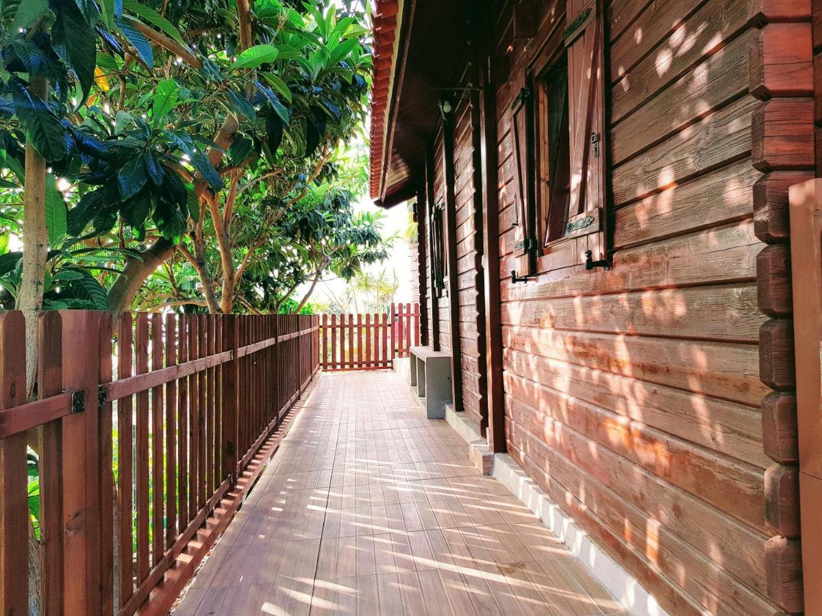 Cabana Los Palmeros, Vista Al Mar Y La Montana Alojera Exterior foto