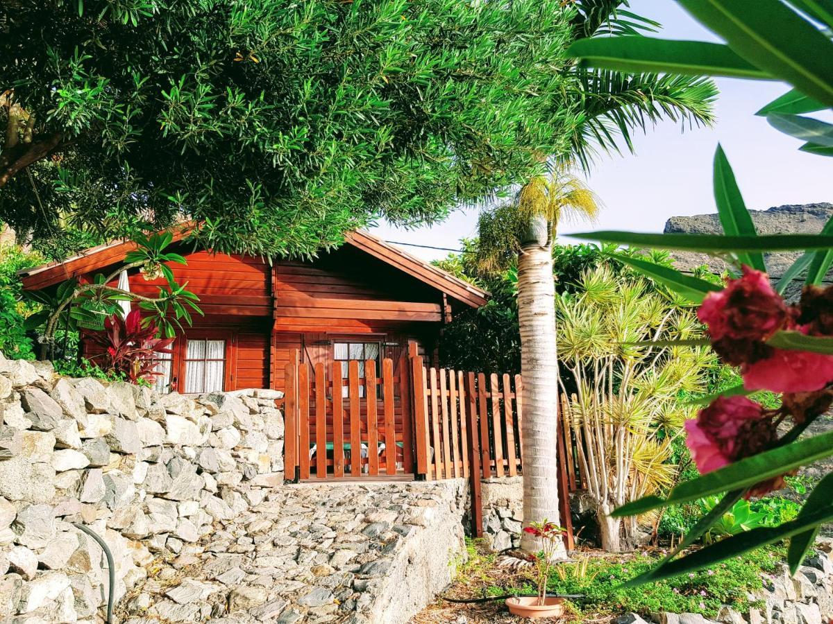 Cabana Los Palmeros, Vista Al Mar Y La Montana Alojera Exterior foto