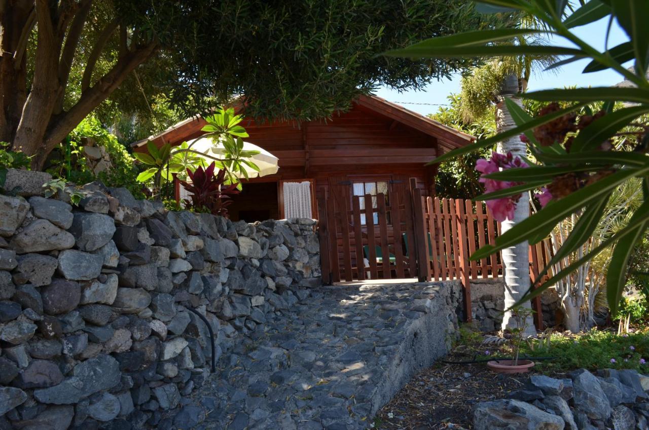 Cabana Los Palmeros, Vista Al Mar Y La Montana Alojera Exterior foto