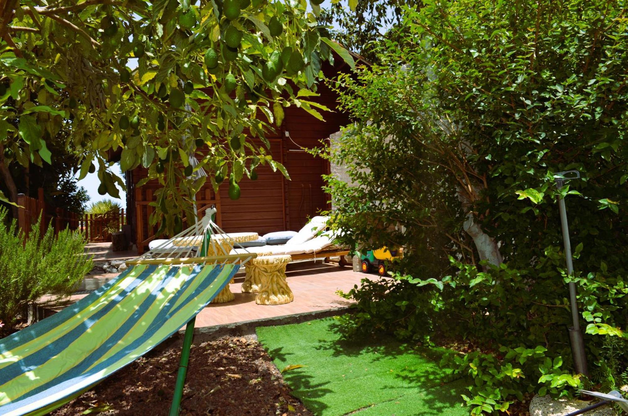 Cabana Los Palmeros, Vista Al Mar Y La Montana Alojera Exterior foto