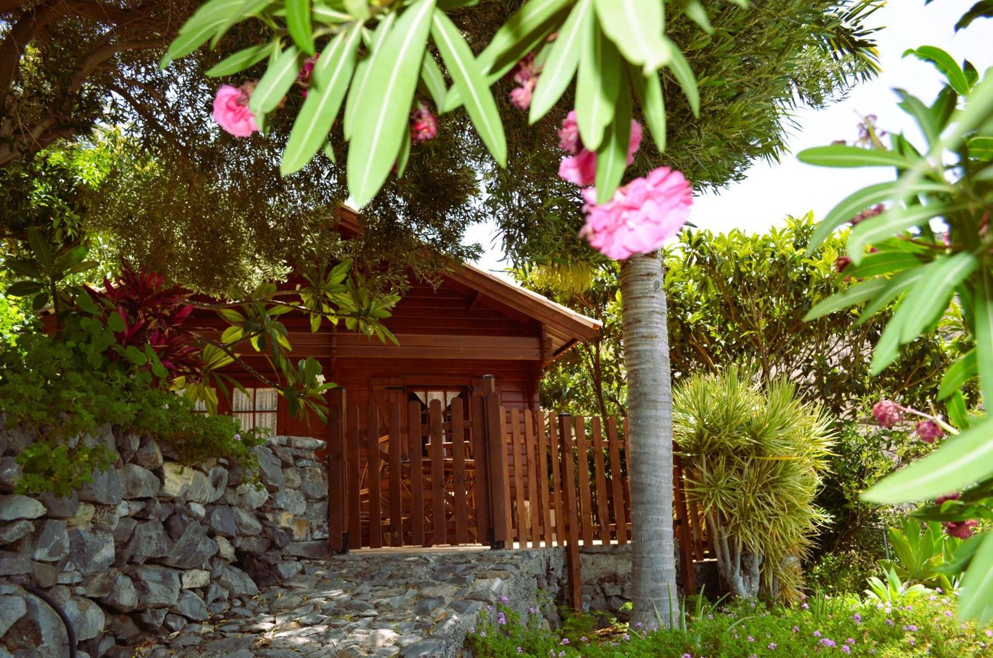 Cabana Los Palmeros, Vista Al Mar Y La Montana Alojera Exterior foto