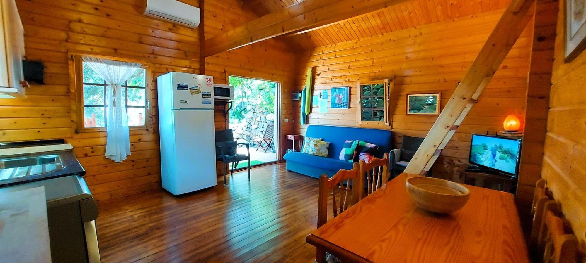 Cabana Los Palmeros, Vista Al Mar Y La Montana Alojera Exterior foto