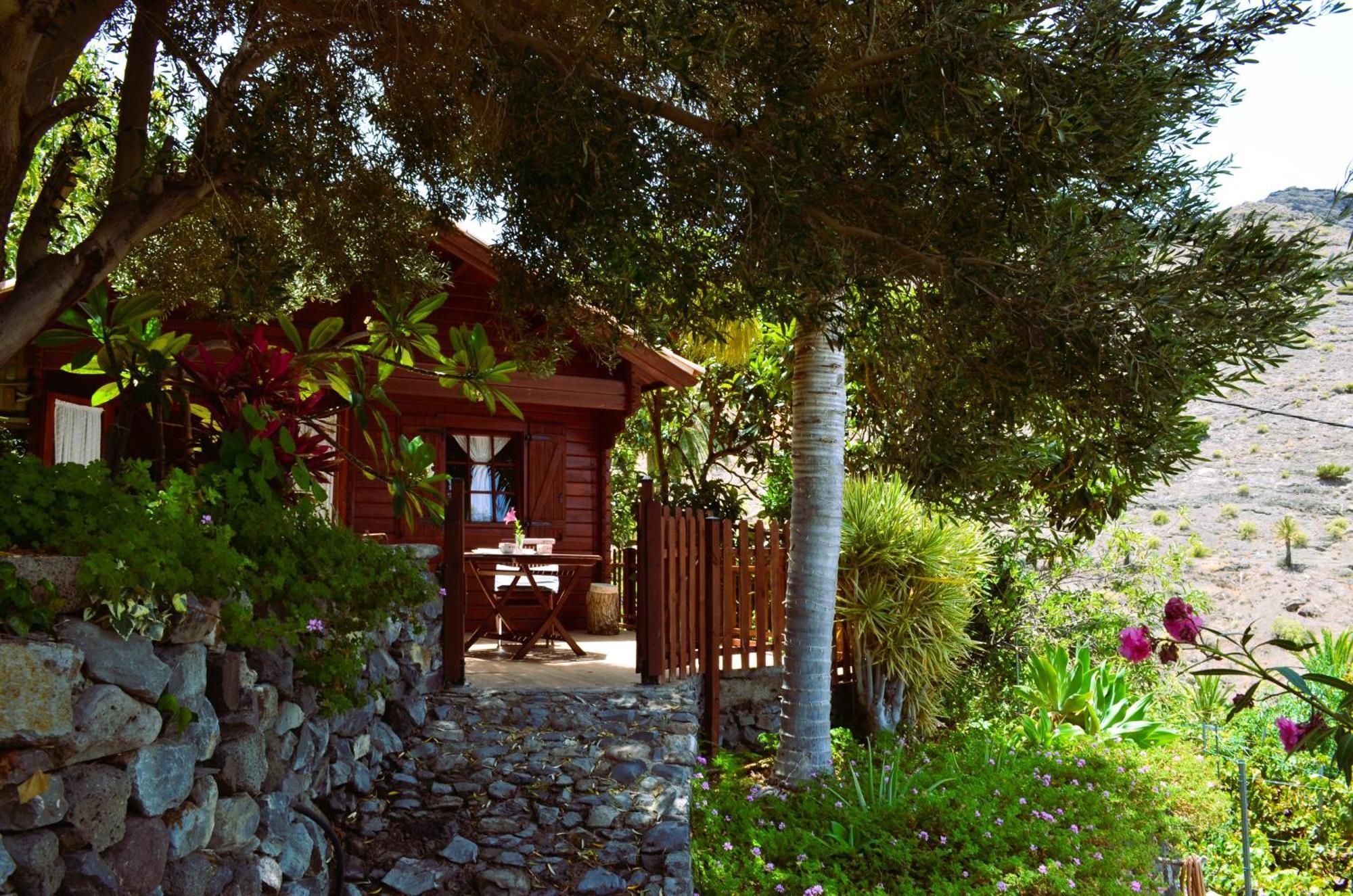 Cabana Los Palmeros, Vista Al Mar Y La Montana Alojera Exterior foto