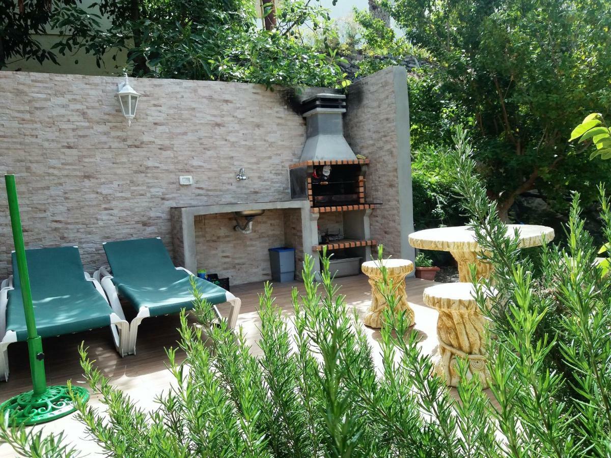 Cabana Los Palmeros, Vista Al Mar Y La Montana Alojera Exterior foto